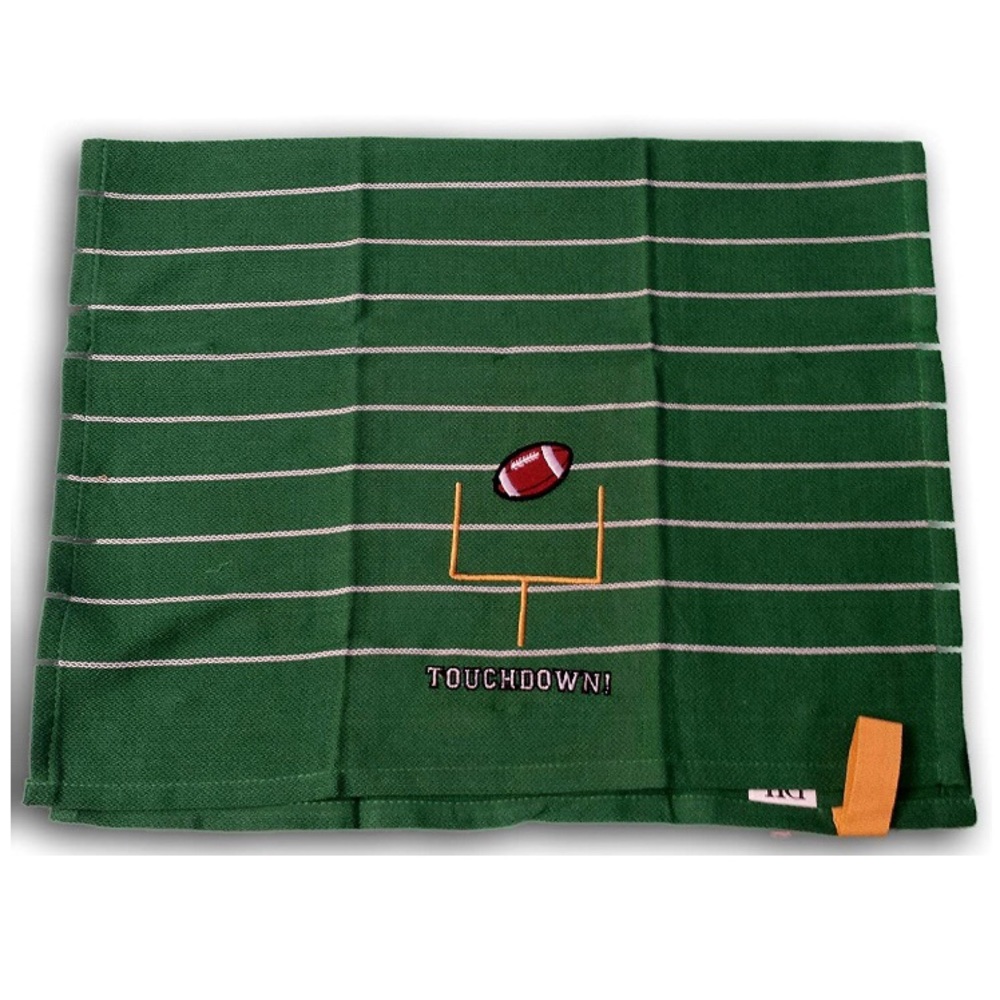 Kitchen Towels 5pc โFootballโ Set NWT - - Picture 4 of 6